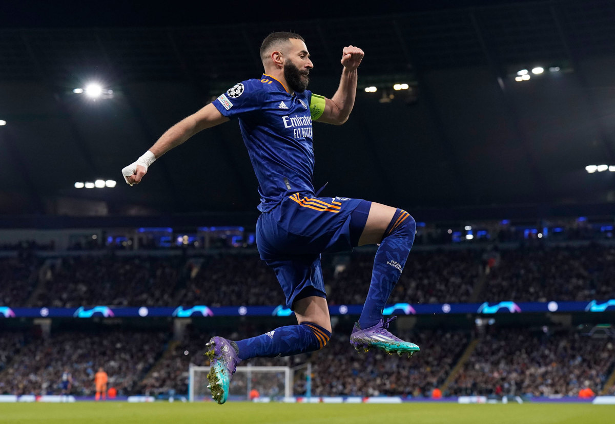 Karim Benzema led the Champions League and La Liga in goals